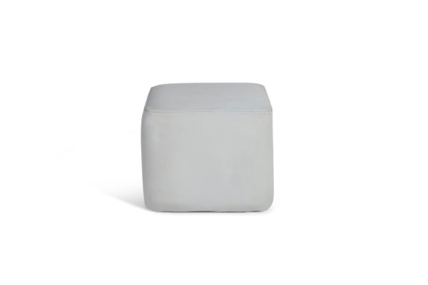 AMA pouf 50x50 blanco