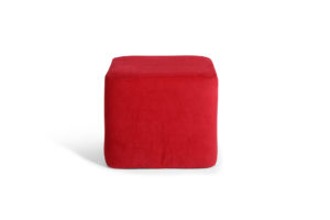 AMA pouf 50x50 rojo