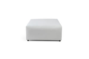 AMA pouf 90x90 blanco